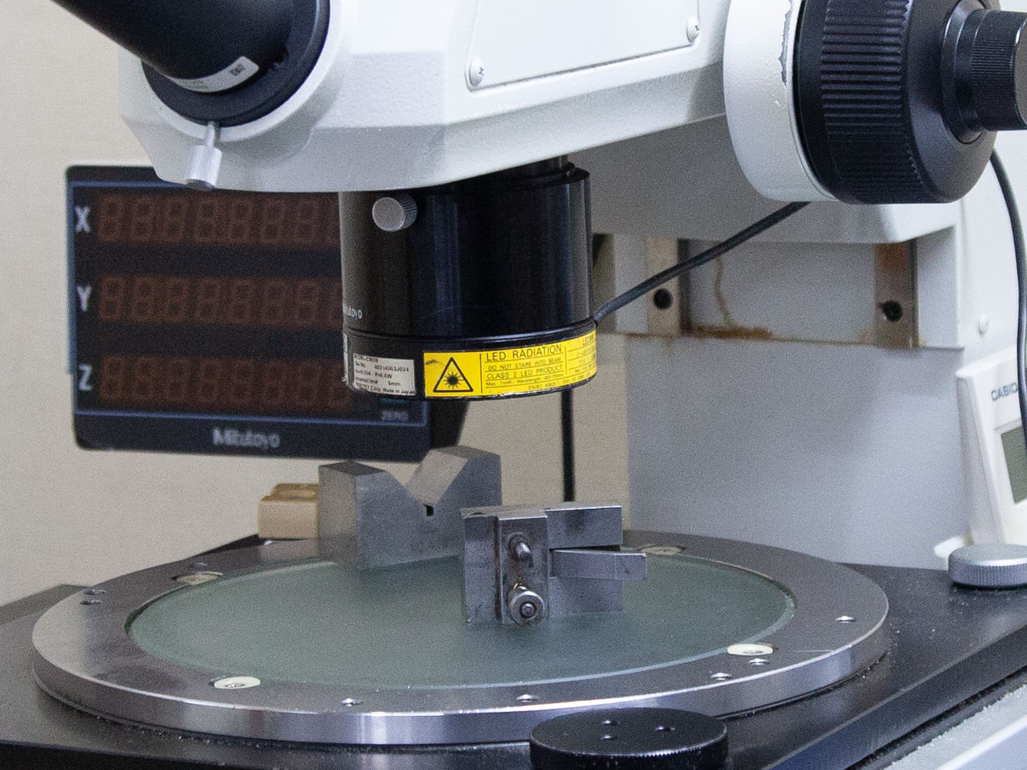 技術・設備紹介|測定・検査IMG|NC自動旋盤・金属部品の切削加工・製造|株式会社サンテル